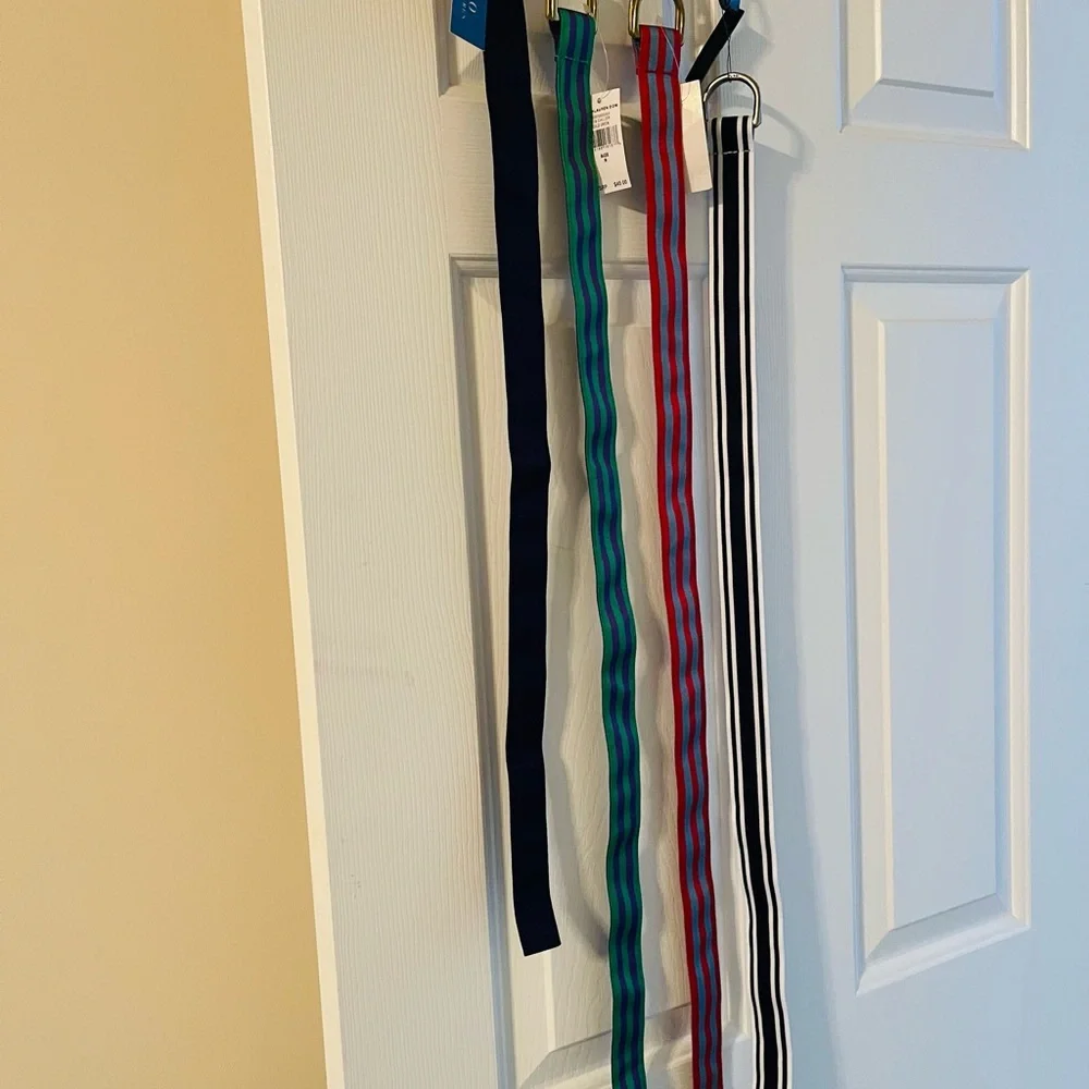 Polo Ralph Lauren Boys Unisex Kids Striped Preppy Belt
